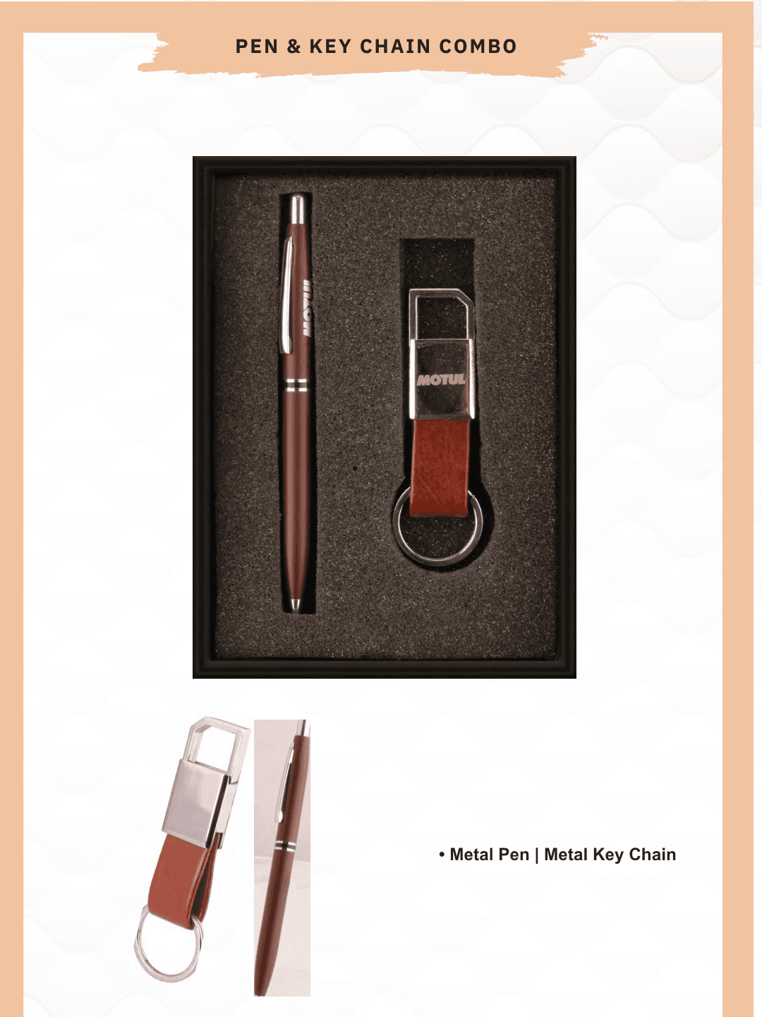 Keychain & Pen | Metal